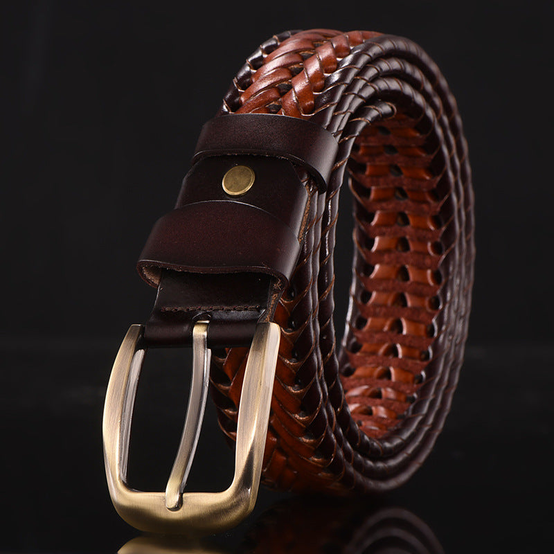 Woven Casual Versatile Pants Belt - 110/115/120cm