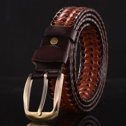Woven Casual Versatile Pants Belt - 110/115/120cm