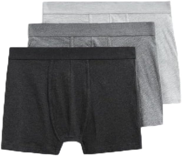 Lacoste Men's Essentials Classic 3 Pack 100% Cotton Boxer Briefs