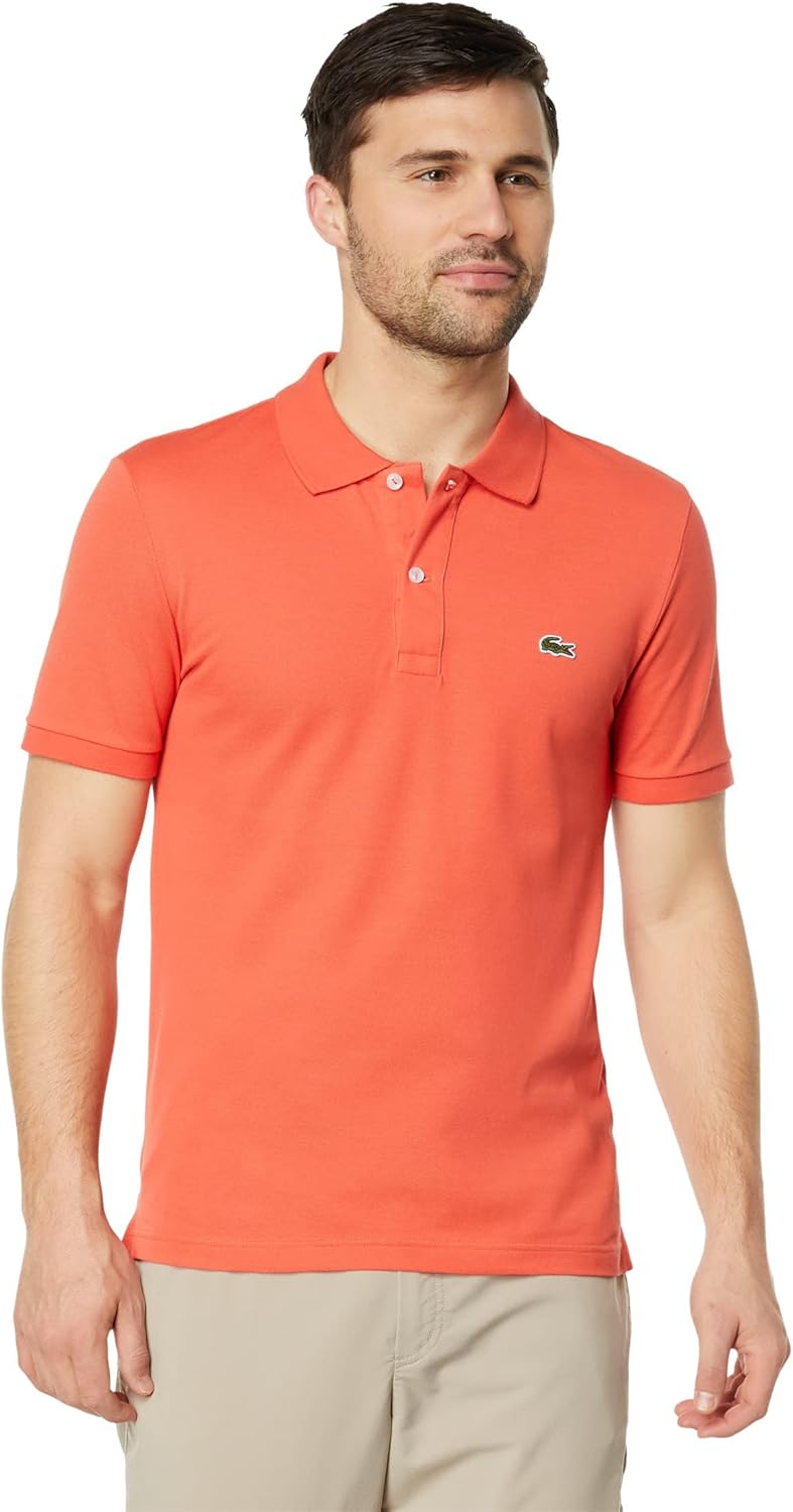 Lacoste Men's Short Sleeve Classic Pique Polo Shirt