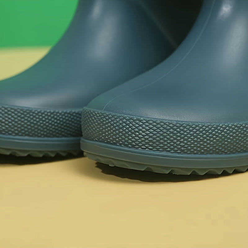 Stylish High Top Rain Boots for Girls
