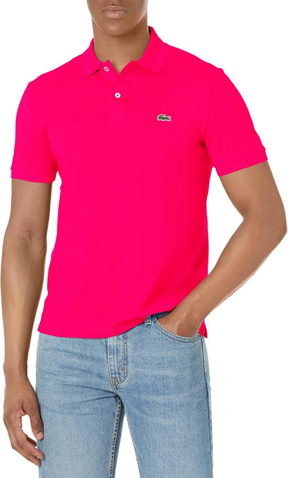Lacoste Men's Short Sleeve Classic Pique Polo Shirt