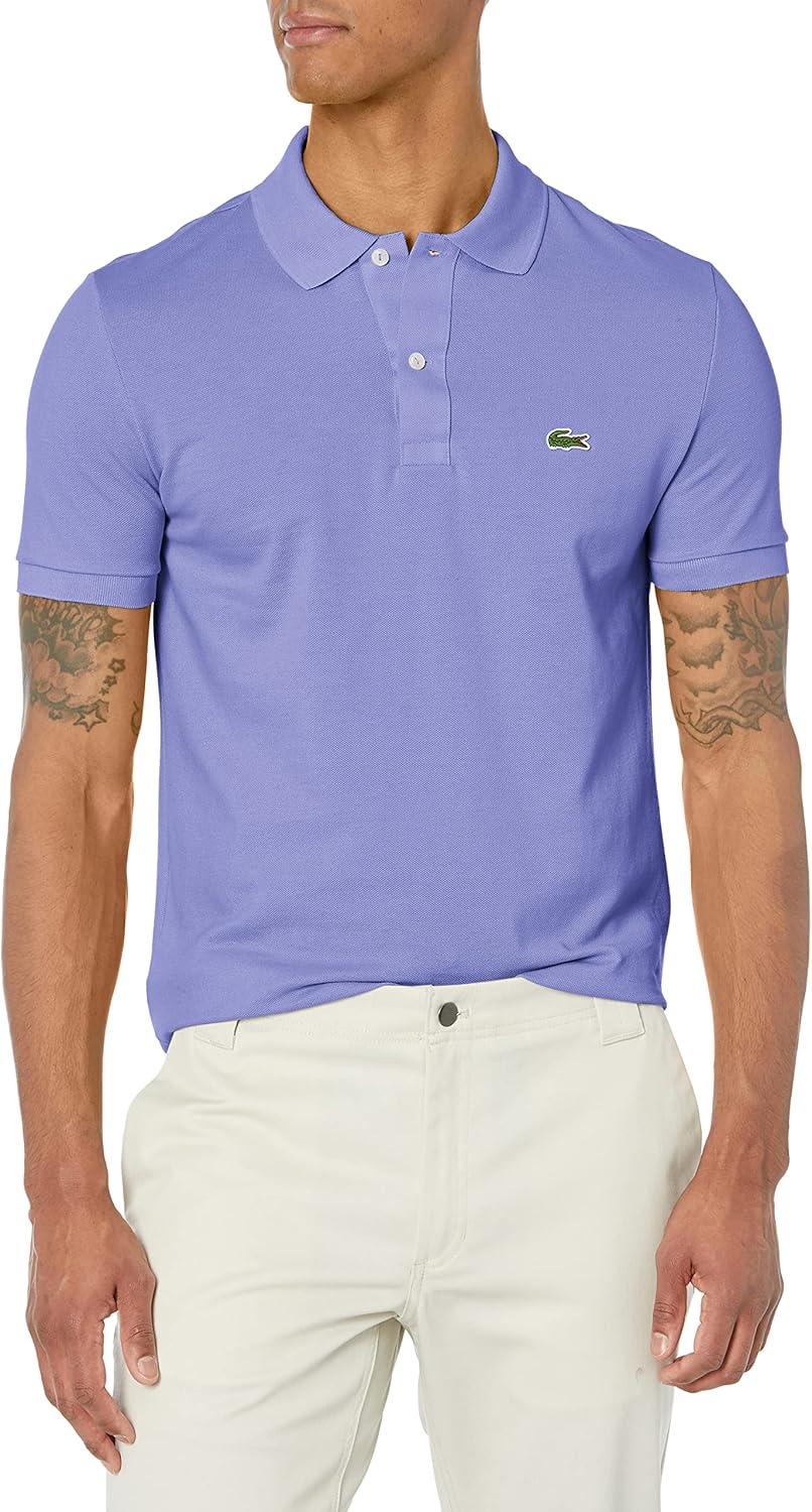 Lacoste Men's Short Sleeve Classic Pique Polo Shirt