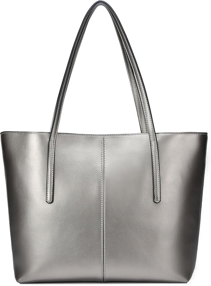 Covelin Women's Handbag Genuine Leather Tote Shoulder Bags Soft Hot