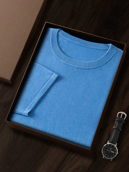 Summer Short Sleeve Knitted Pullover Tee
