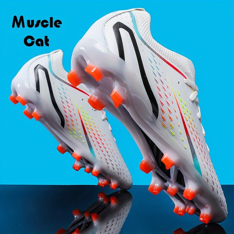 Professional Outdoor Anti-skid Breathable Lace Up FG Soccer Cleats